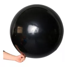 1 Unidade Balão Bexiga Extra Big 35 Pol (81cm) - Cores Cor Preto