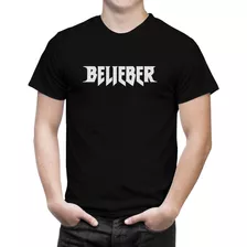 Camiseta Masculina Show Justin Bieber Belieber Musica Pop