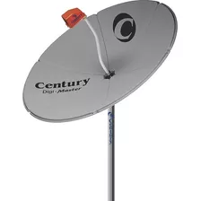 Antena Century Banda Ku 1,50m + Lnbf Ku Simples Universal