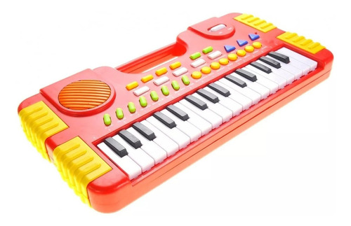 Teclado Musical Infantil Piano 8 Instrumentos Sons Musicais
