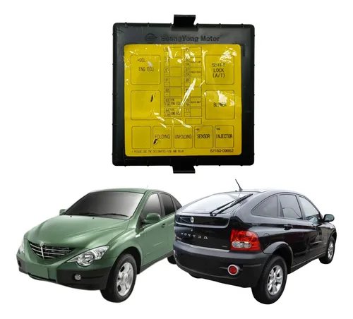 Tampa Caixa Fusivel Interna Ssangyong Actyon 2009 2011 Usado