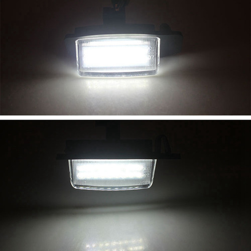 2 Lmparas Led De Matrcula Para Mitsubishi Out Foto 2