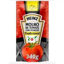 Molho De Tomate Heinz Tradicional Sachê 300g