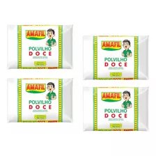 Polvilho Doce Amafil Kit Com 4 Pacotes De 1kg