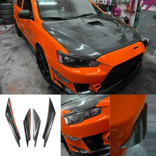 Carbon Fiber Bumper Fin Canard Splitter Diffuser Valence  Mb Foto 10