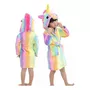 Primera imagen para búsqueda de pijama de unicornio