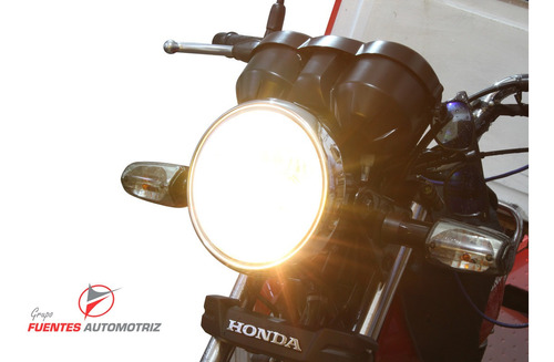 Foco Led Moto H4 Luz Alta Kawasaki Gf 125 Speed 2014 R/b Foto 3