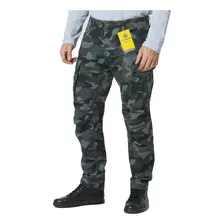 Pantalón Cargo Elastizado Pampero Fit Slim - Uso Intensivo
