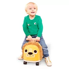 Toys Wooden Ride-on Wood Handle & Soft Body ...