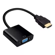 Hdmi A Vga Chapado En Oro Adaptador Conversor Macho A Hembra