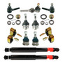 Kit Amortiguadores Traseros Y Gomas Vw Sedan 73-92 Vocho