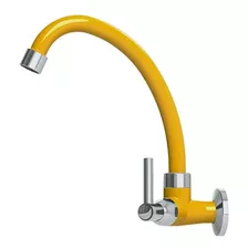 Torneira Para Cozinha Abs Amarela Parede - 1167 C70 Acabamento 1167 Abs C70 Amarela Cor Amarelo