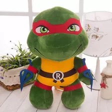 Pelúcia Tartaruga Ninja Grande Raphael 25cm Para Presente