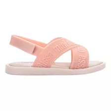 Mini Melissa M Lover Sandal Baby Bege Rosa 35850