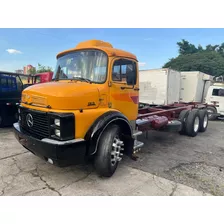 Mb L 1313 Truck Ano 1984 Cara Preta 