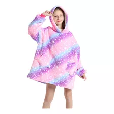 Pijama Poncho Estampado Infantil Abrigo Invierno Mm-6193