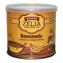 Bananada Caseira Cremosa Zélia Lata 800g