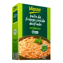 Peito De Frango Cozido E Desfiado Orgânico 250g - Vapza
