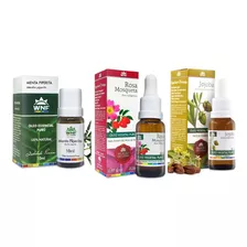 Óleo Vegetal Jojoba + Rosa Mosqueta 20ml + Menta Piperita