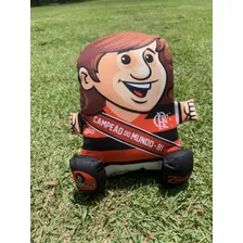 Almofada Mascote Flamengo Oficial - 25cm