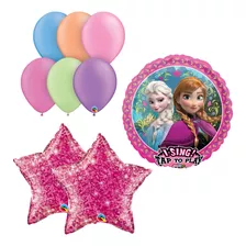 Set De Globos Para Cantar Para Fiesta De Cumpleaños De Froze