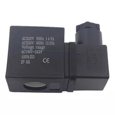 Bobina Solenoide 220v Para Válvula Pneumática Orifício 13mm