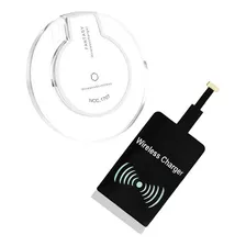 Kit Receptor Carg Inalambrica Qi Con Placa Android Lightning