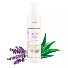 Sabonete Líquido Natural Puro Relax Vegana 200ml Wnf