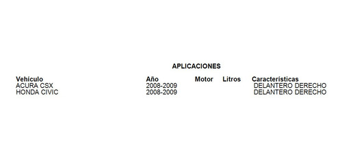 Motor Y Regulador Ventana Delantero Derecho Csx 2008-2009 Foto 6