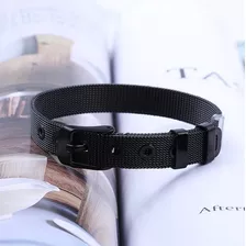 Pulsera De Malla De Acero Inoxidable Para Hombre Y Mujer