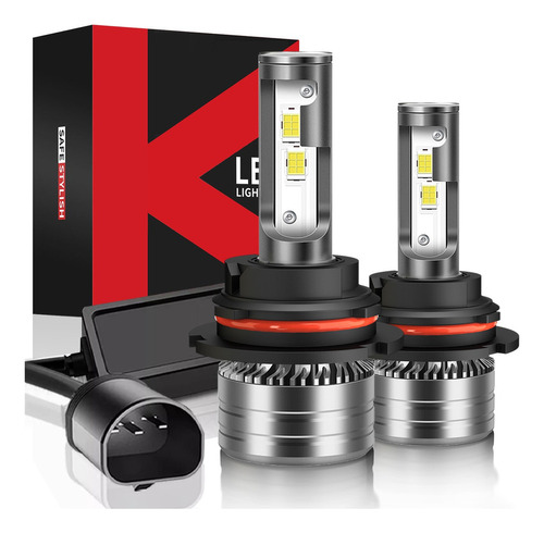 Kit Luces Led Para Mercury 8000lm Luz Alta/baja+luz Niebla