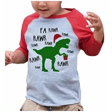 7 Ate 9 Apparel Ropa Raglan De Dinosaurio