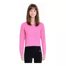 Sweater Niña Peludo Fucsia Fashion's Park