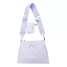 Bolsa Steve Madden Original Con Monedero Strap Grueso Blanco