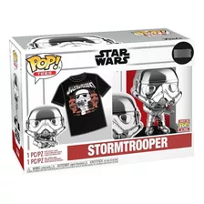 Funko Pop Tees Star Wars Stormtrooper Con Playera