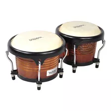 Bongo Percusión Parche De Cuero Herrajes De Hierro Ls105a