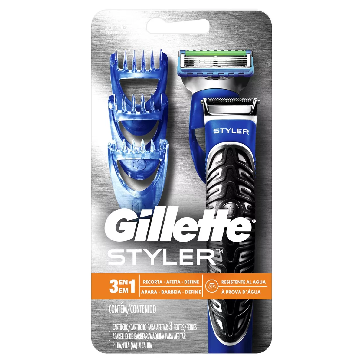 Barbeador Gillette Styler 3 Em 1