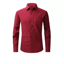 Camisa Hombre Bordo Lila Terracota Verde Violeta Vino Naranj