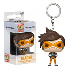 Funko Pop Tracer Pocket Keychain Overwatch Llavero