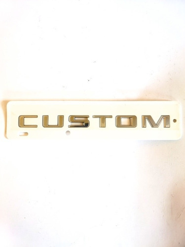 Emblema Letra Original Chevrolet Custom 2019 Foto 2