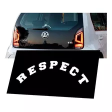 Adesivo Respect Up Tsi Mpi Pepper Para Vidro Traseiro