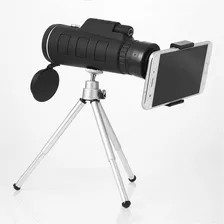 Monocular Para Teléfono Celular Con Trípod Caso 40x60 Hd Zoo