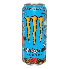  Monster Energy Sabor Mango Loco 473 Pack X12 Zetta Bebidas