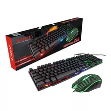 Kit Teclado Com Mouse Gamer Km-680 Imice