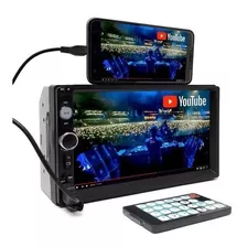 Central Multimidia Espelhamento Mp5 2din 7 Bluetooth Usb Fm