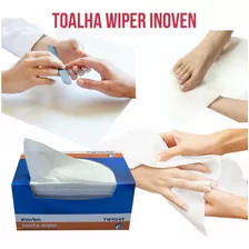 300 Toalha Descartável Luxo Pedicure Manicure 30x45cm Inoven