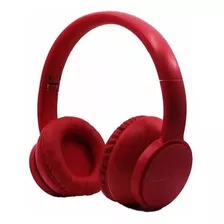 Auriculares Bluetooth Harrison D1 Bateria 4hs Inalambricos Color Rojo