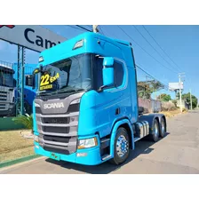 Scania R 540 6x4 2022 Suspensão A Mola Retarder Geladeira 