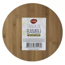 Tabua De Bambu Redonda Giratória Churrasco Queijo Petisco Redondo