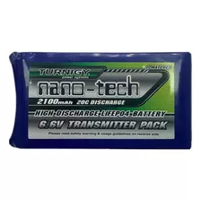 Bateria Turnigy Nano Tech 2100mah 6.6v Pacote Do Transmissor